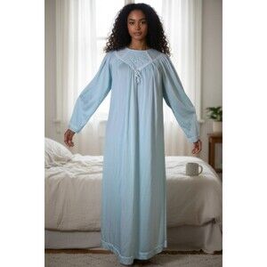 Womens Fairycore Ls Nightgown,Size M-L,